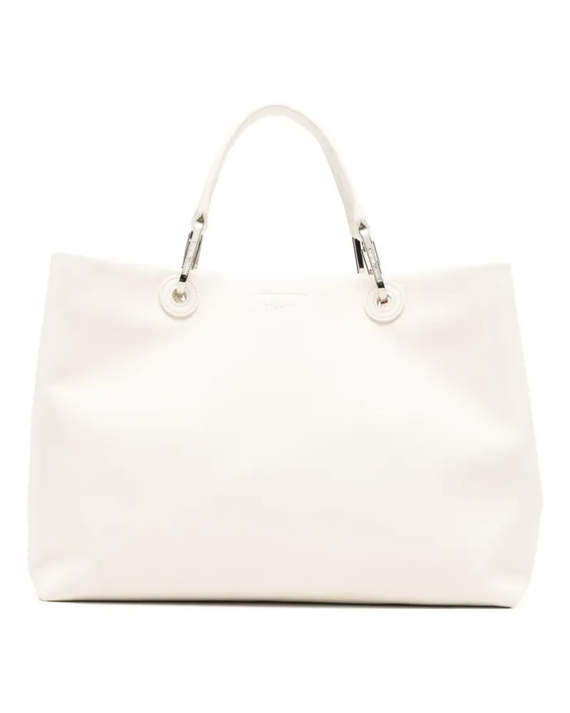 Emporio Armani leather shoulder bag - Nude Nude