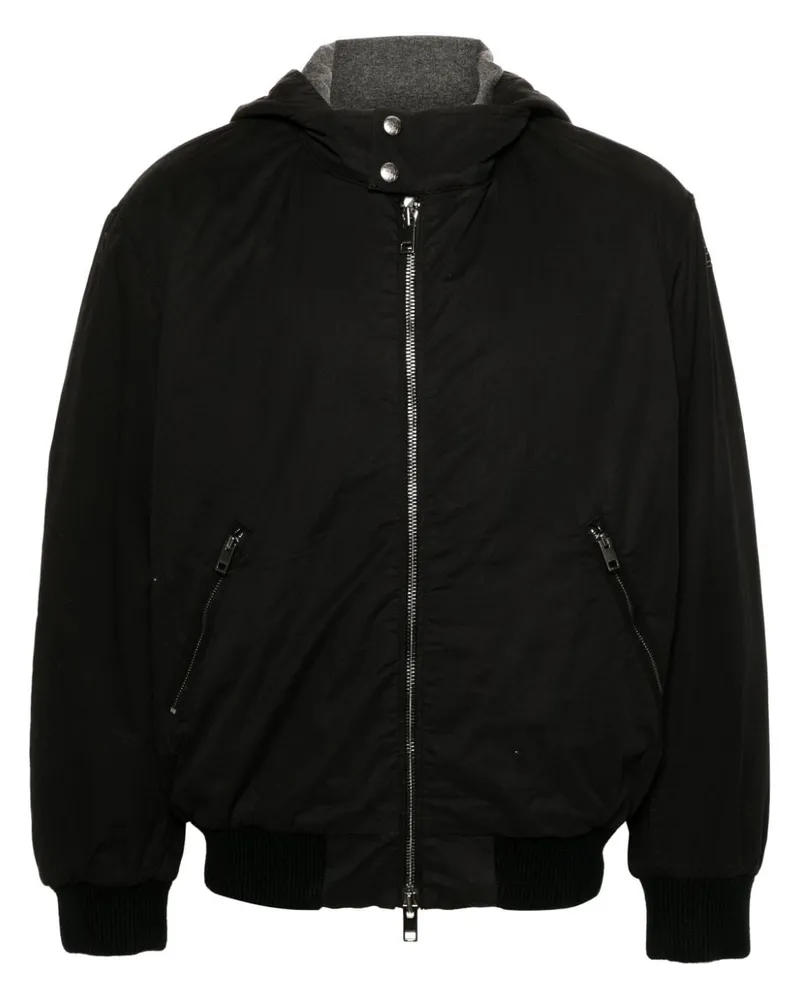 Diesel Alain Oval-D Kapuzenjacke - Schwarz Schwarz