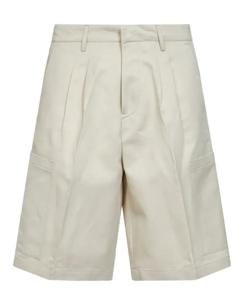 Costumein pleated cargo shorts - Nude Nude
