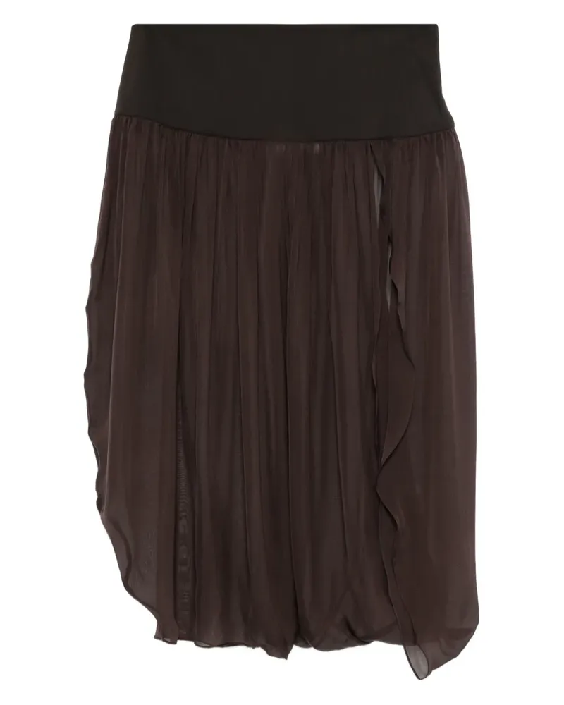 Paloma Wool Rock mit hohem Bund - Braun Braun