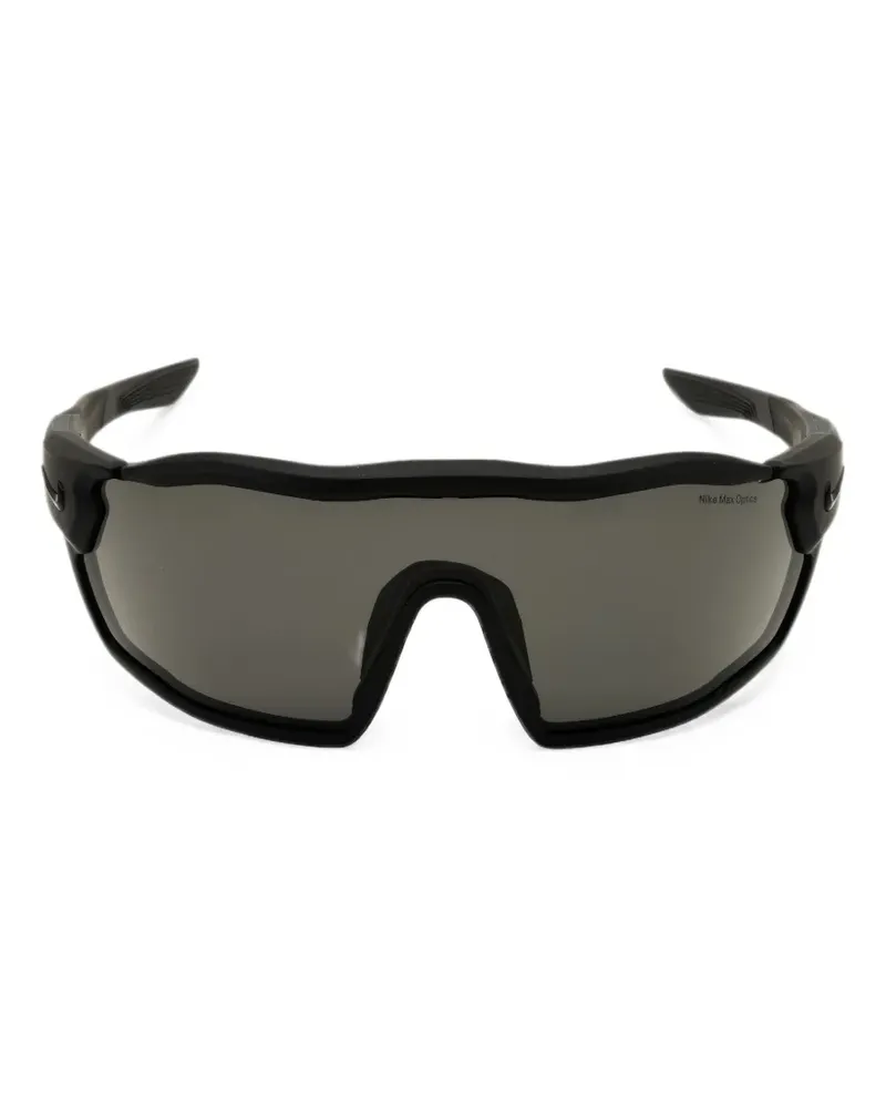Nike Show X Rush shield-frame sunglasses - Schwarz Schwarz