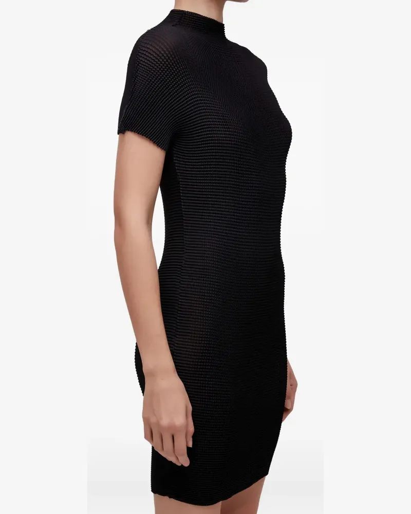 Osklen Texturiertes Minikleid - Schwarz Schwarz