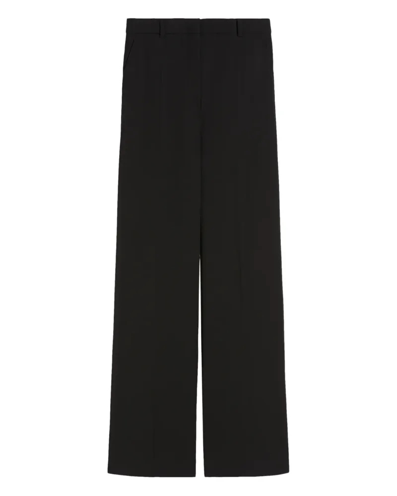 Max Mara concealed-fastening trousers - Schwarz Schwarz