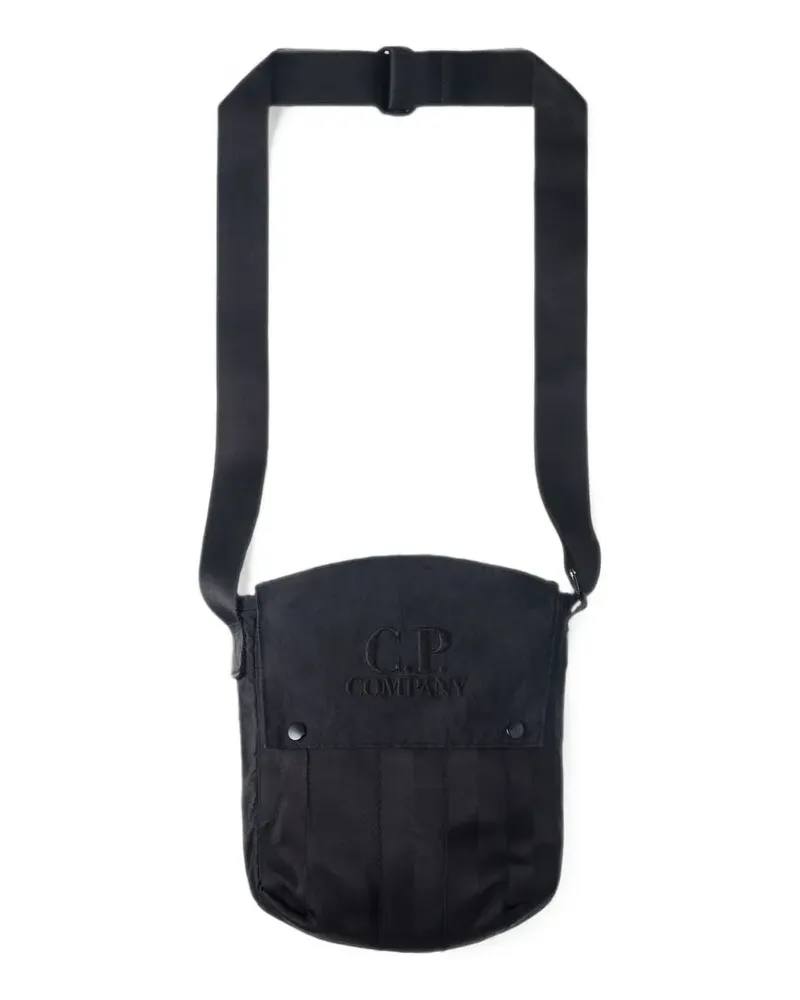 C.P. Company Schultertasche mit Logo-Stickerei - Schwarz Schwarz