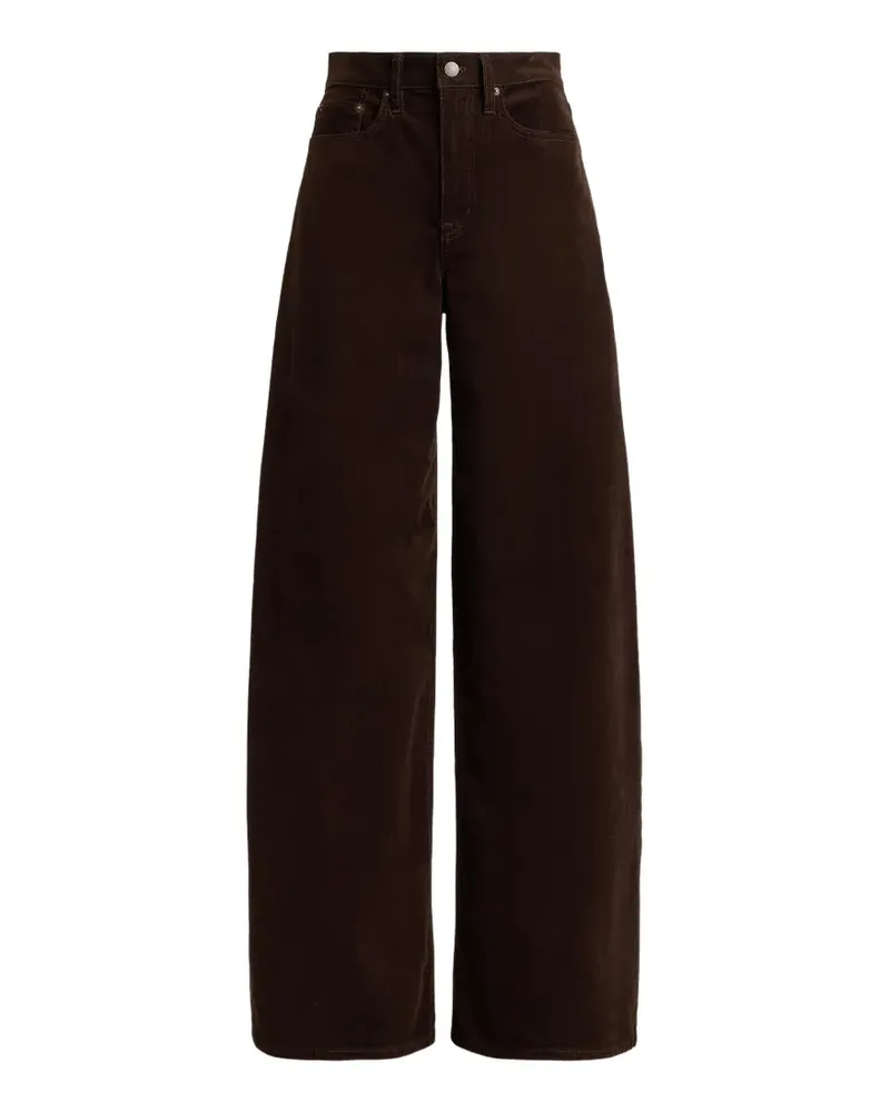 Ralph Lauren Cordhose mit weitem Bein - Braun Braun