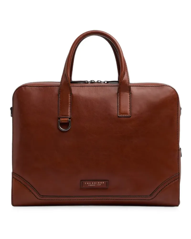 The Bridge leather briefcase - Braun Braun