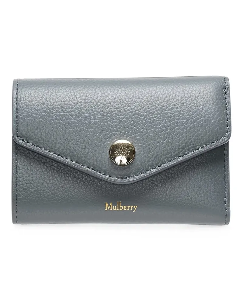 Mulberry multi-card leather wallet - Grau Grau