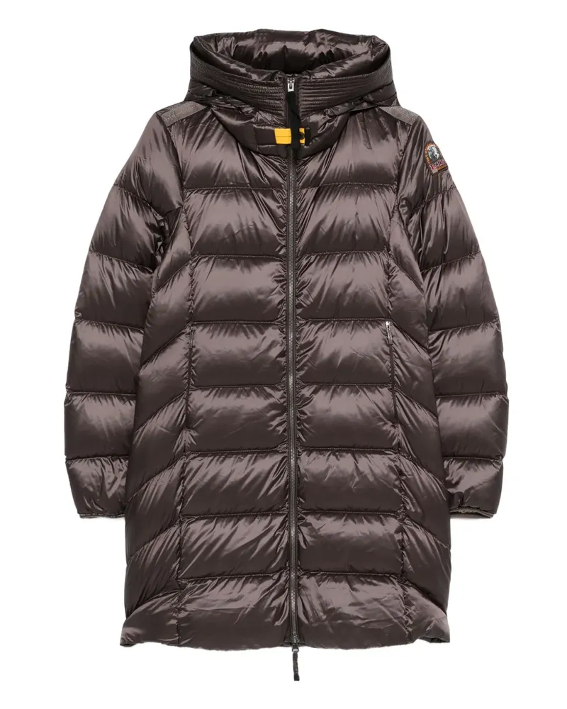 Parajumpers Gesteppter Kapuzenmantel - Braun Braun
