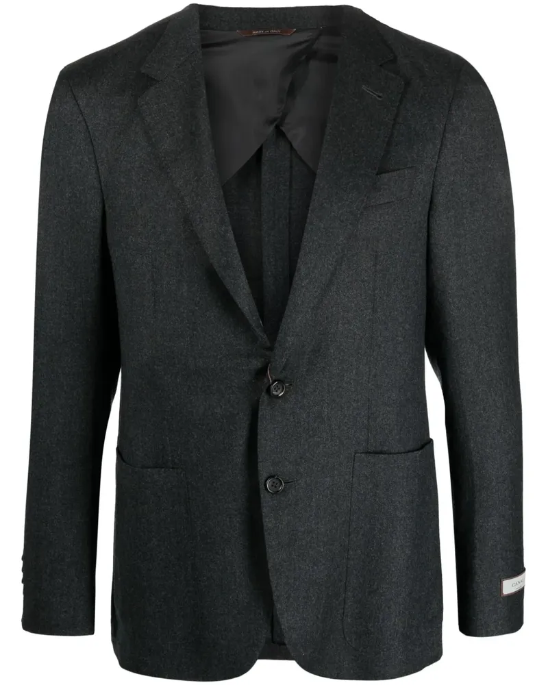 Canali Einreihiges Sakko - Grau Grau