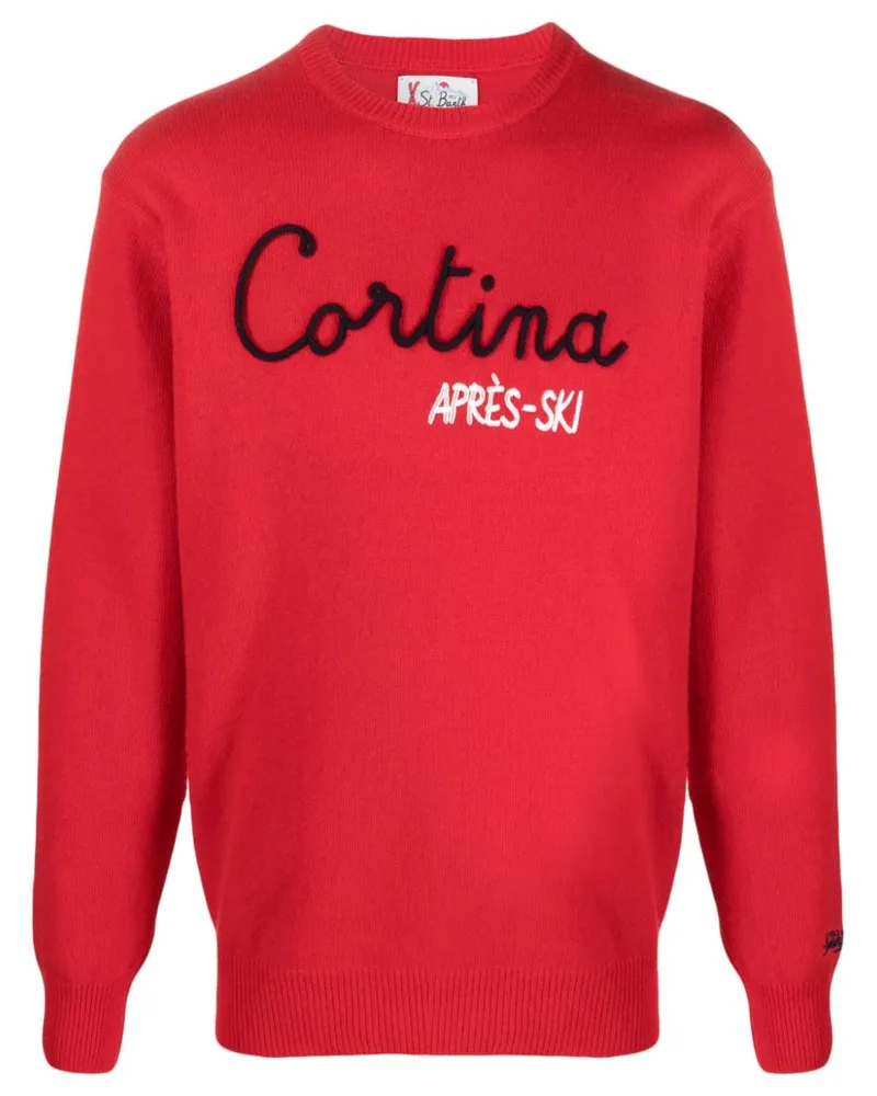 MC2 Saint Barth Cortina Apres-Ski Pullover Red