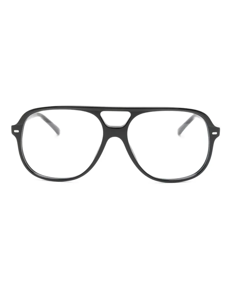 Ray Ban Klassische Pilotenbrille - Schwarz Schwarz