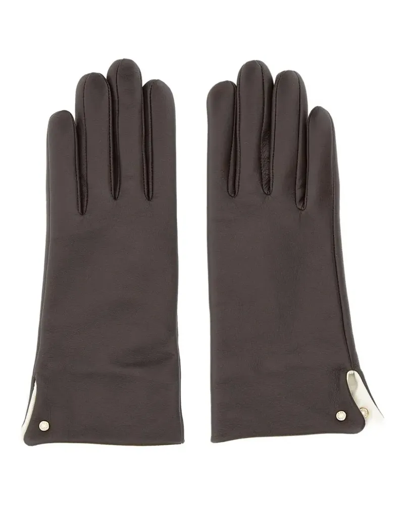 Gianni Chiarini Handschuhe aus Leder - Braun Braun