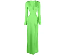 Genny Kleid mit Kristallen Grün