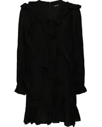 Tout a Coup Minikleid mit Rüschen Schwarz