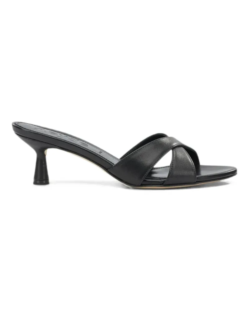 aeyde Sandalen aus Leder - Schwarz Schwarz