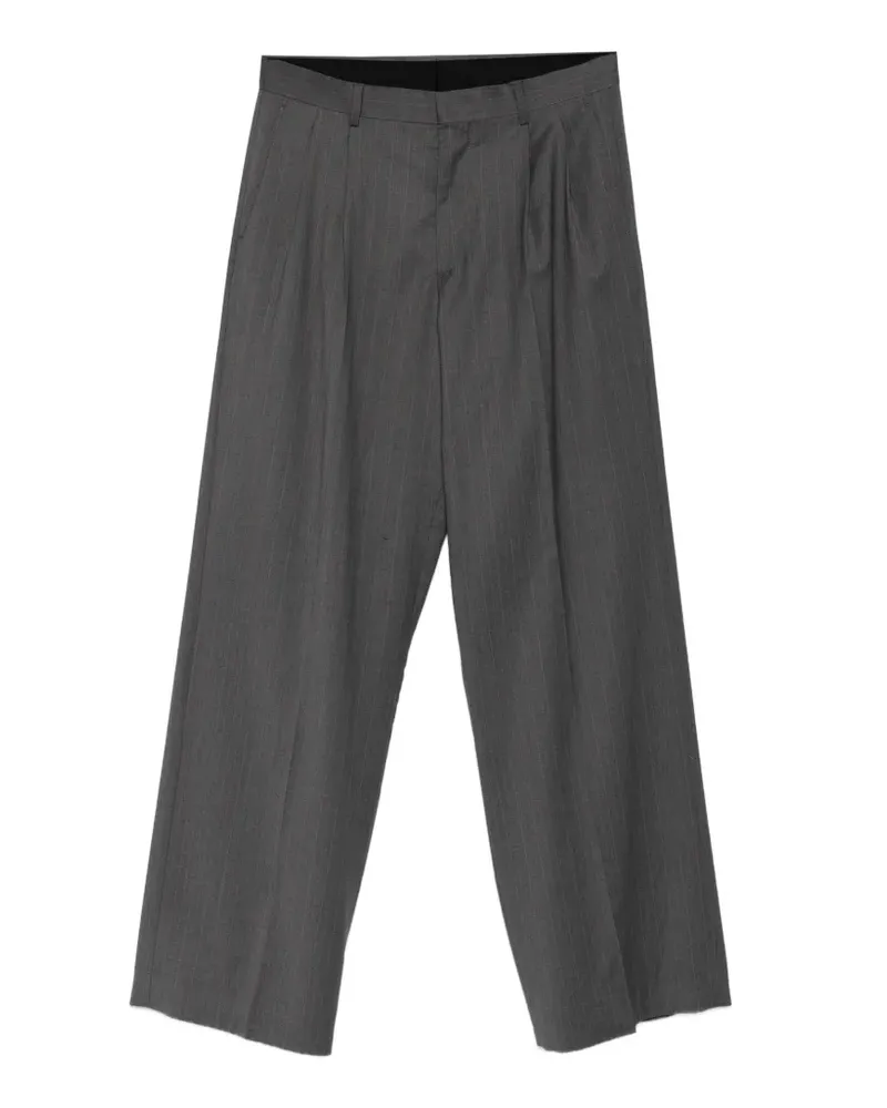 Sunflower Bundfaltenhose mit Nadelstreifen - Grau Grau