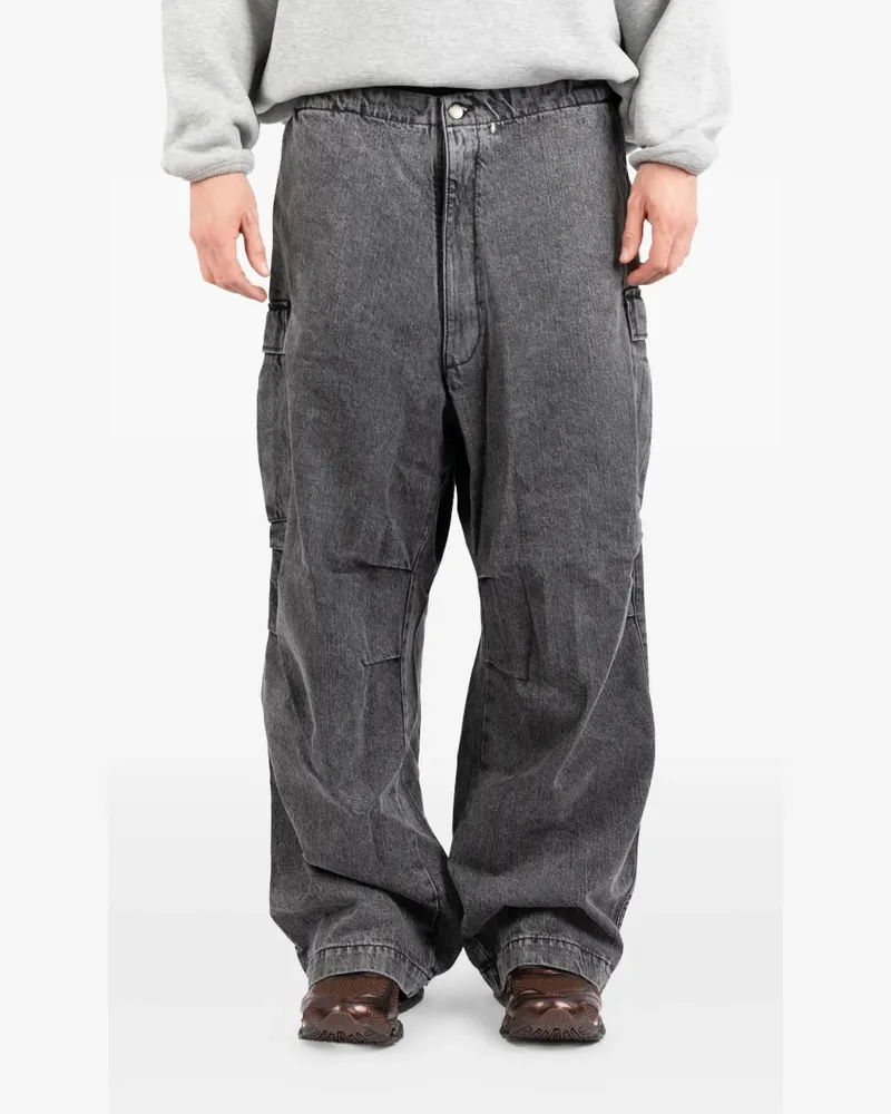 Société Anonyme cotton pocket jeans - Grau Grau