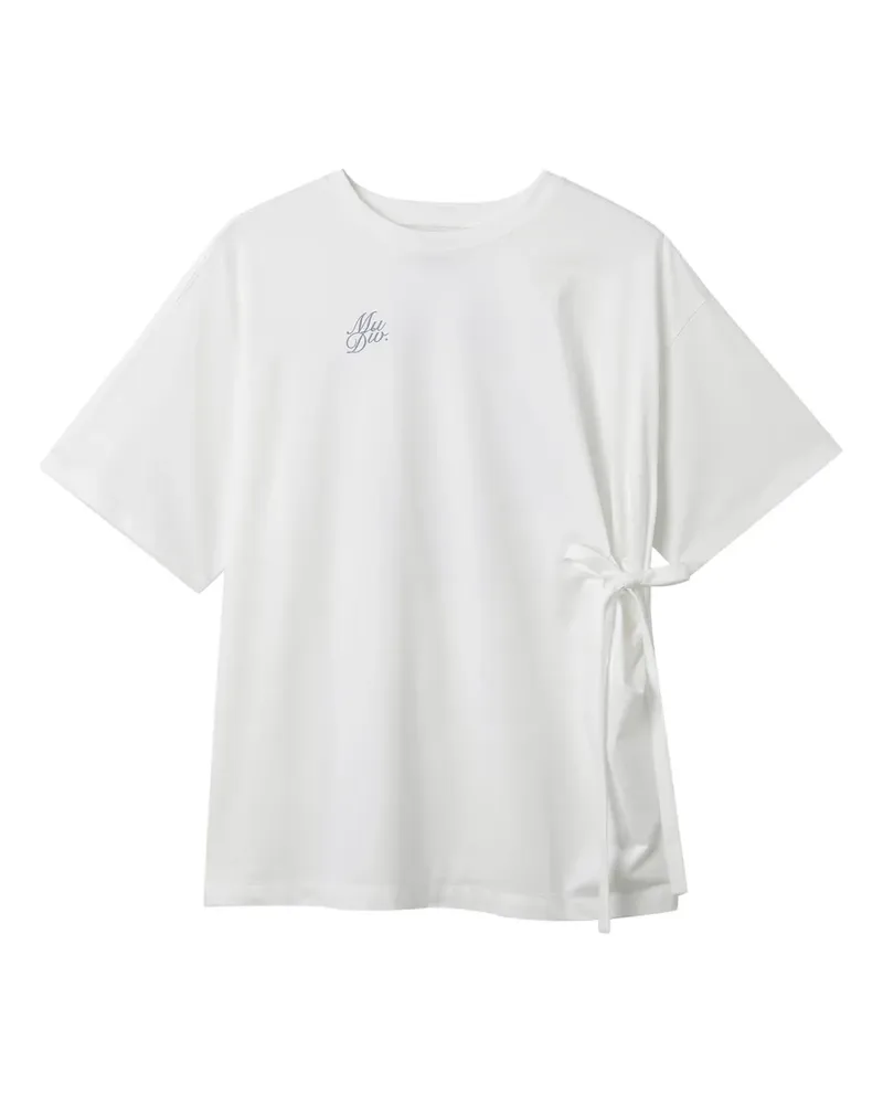 Musium Div. T-Shirt mit grafischem Print - Weiß Weiß