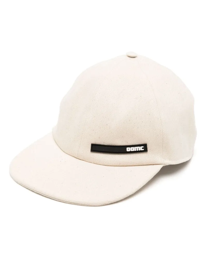 OAMC Bio-Baumwoll-Baseballkappe mit Logo-Applikation - Nude Nude