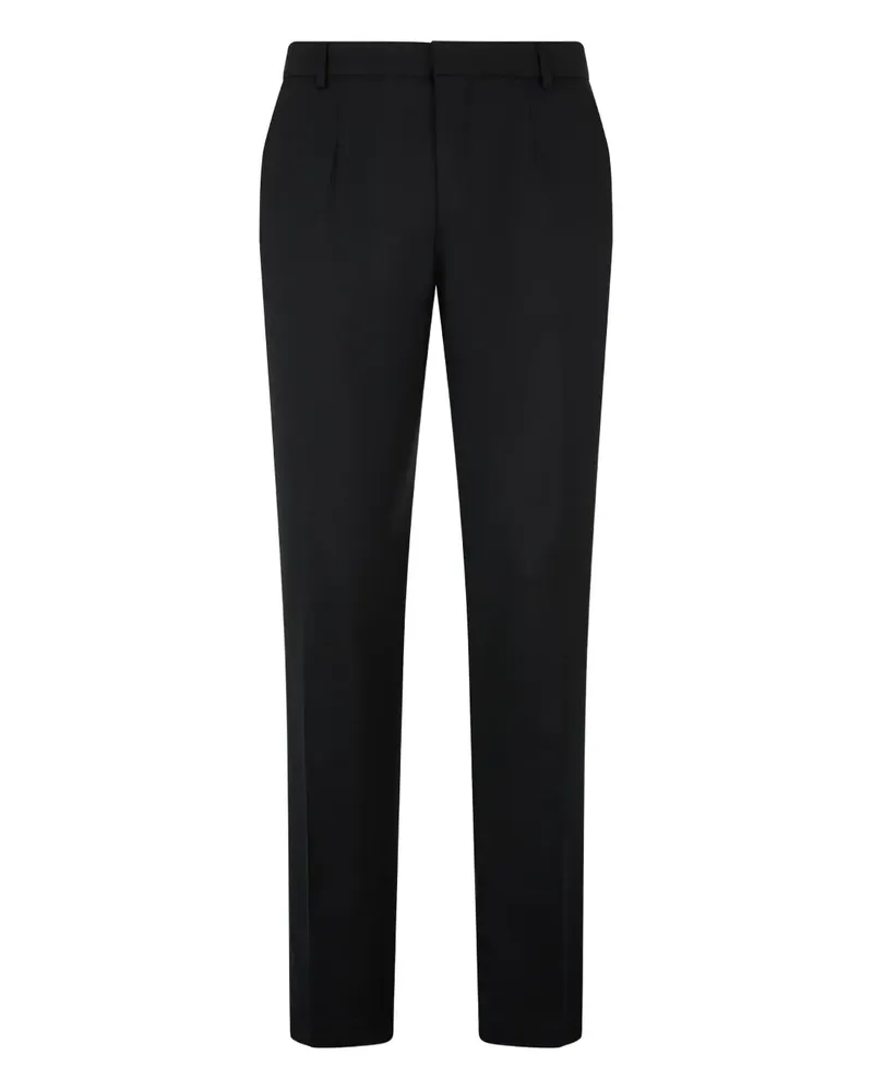 Roberto Cavalli Hose mit Bundfalten - Schwarz Schwarz