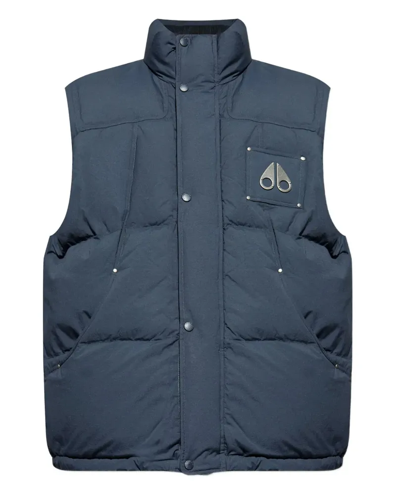 Moose Knuckles Everest puffer gilet - Blau Blau