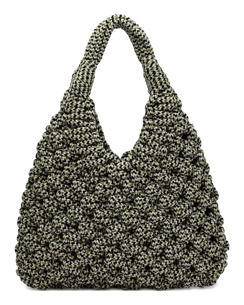 HIBOURAMA Große Vannifique Schultertasche - Schwarz Schwarz