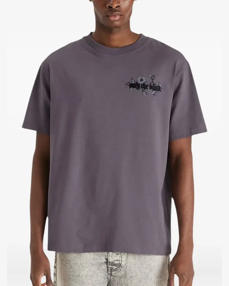 ONLY THE BLIND Wildflower T-Shirt - Violett Violett