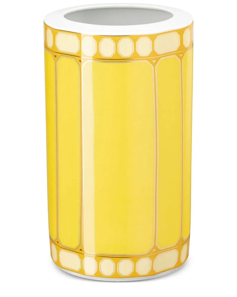 Swarovski x Rosenthal Signum Jonquil Vase (27cm x 13cm) - Gelb Gelb