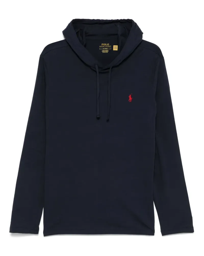 Ralph Lauren Jersey-Hoodie - Blau Blau