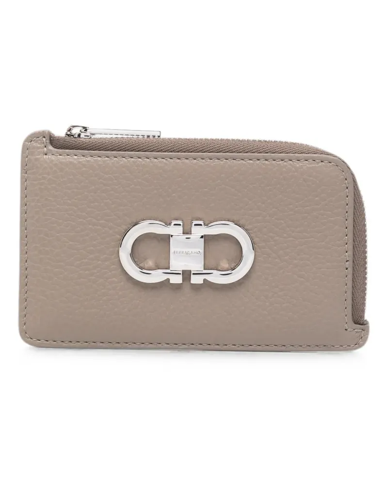 Ferragamo Gancini wallet - Braun Braun