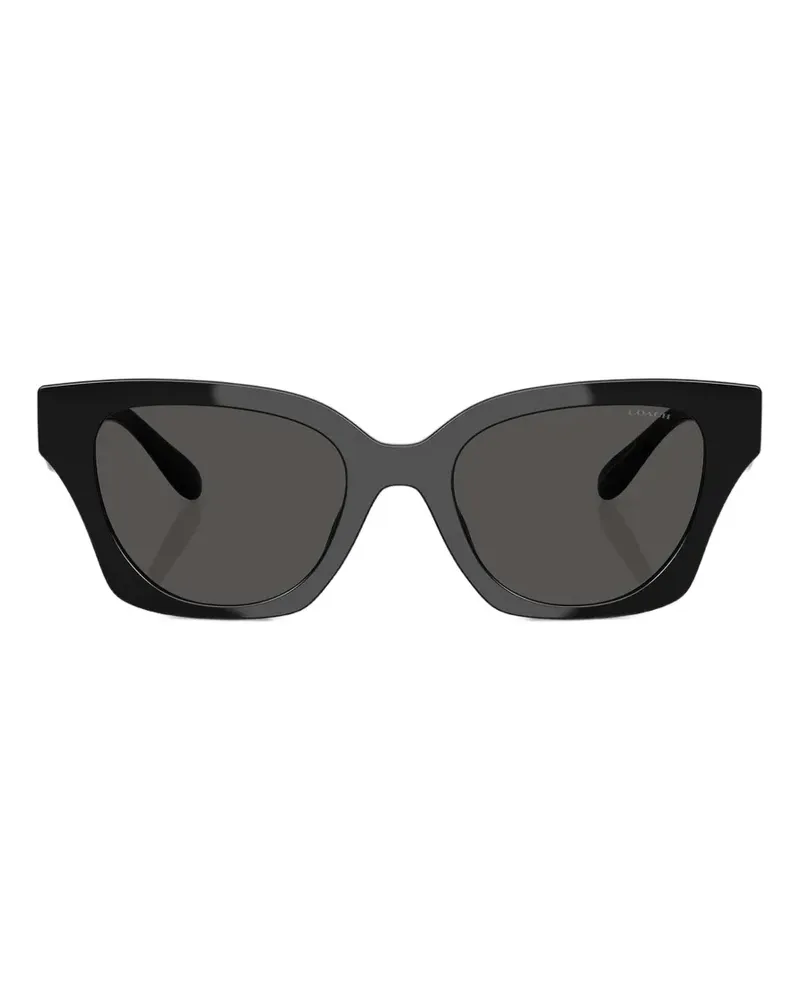 Coach quilted-frame cat-eye sunglasses - Schwarz Schwarz