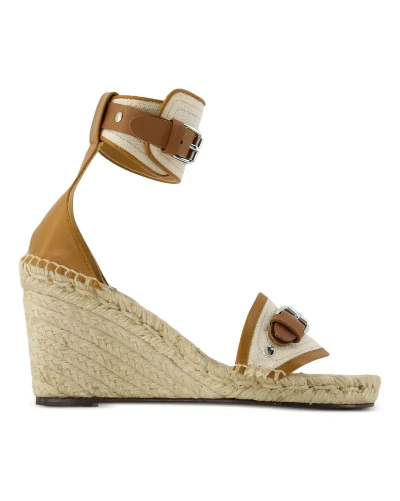 Isabel Marant Oliha buckle-strap espadrilles - Nude Nude