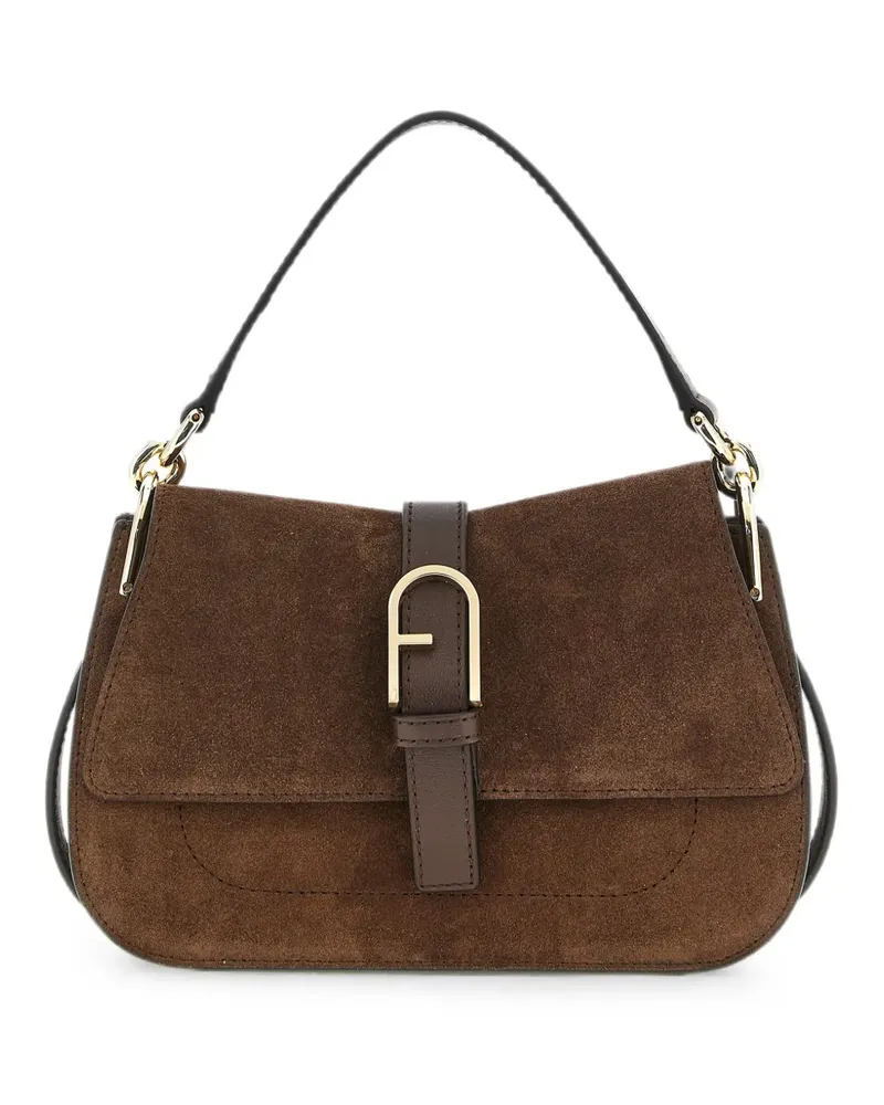 Furla Flow Arco buckle tote bag - Braun Braun