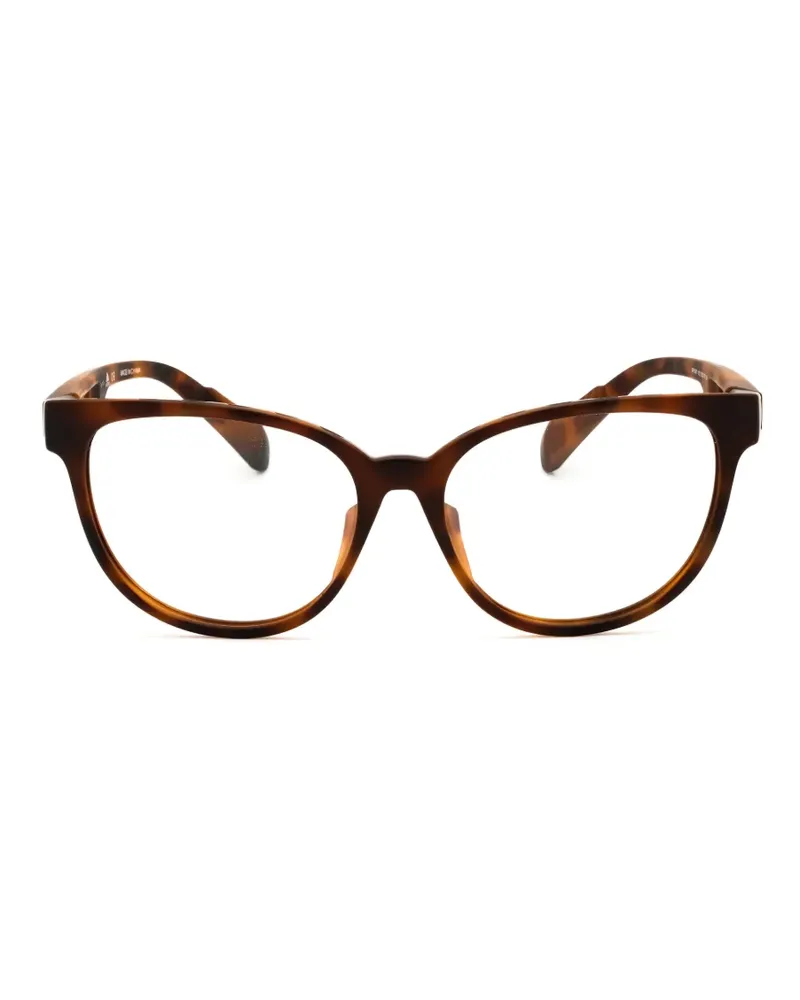 adidas Cat-Eye-Brille in Schildpattoptik - Braun Braun