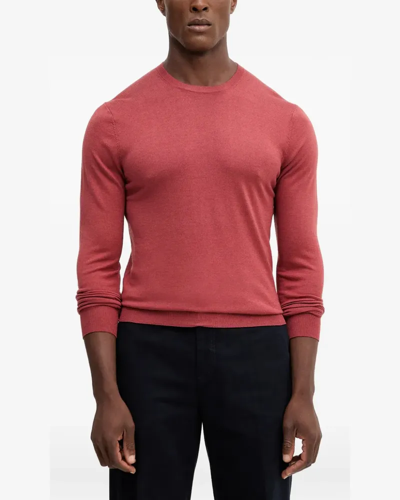 Hackett Pullover mit Rundhalsausschnitt - Rot Rot