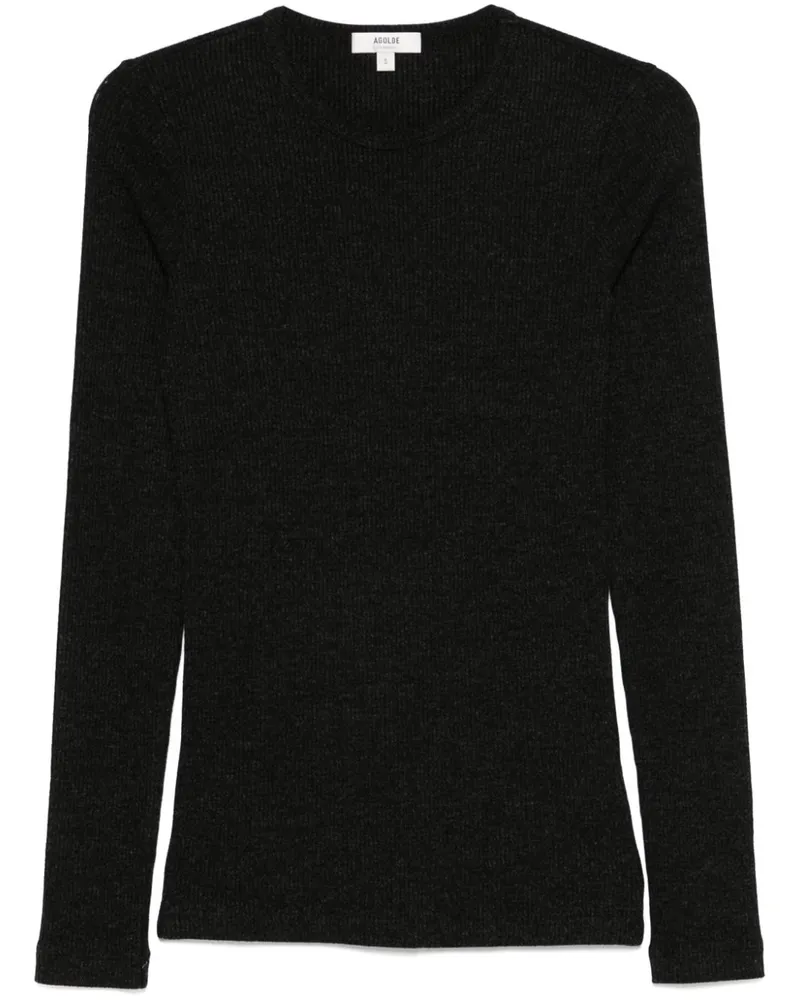 AGOLDE Delphi T-Shirt - Grau Grau