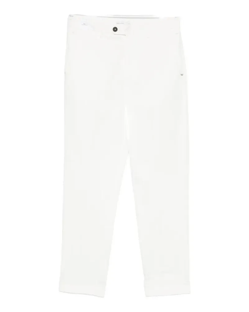 Entre Amis Nilo belt-loops trousers - Weiß Weiß