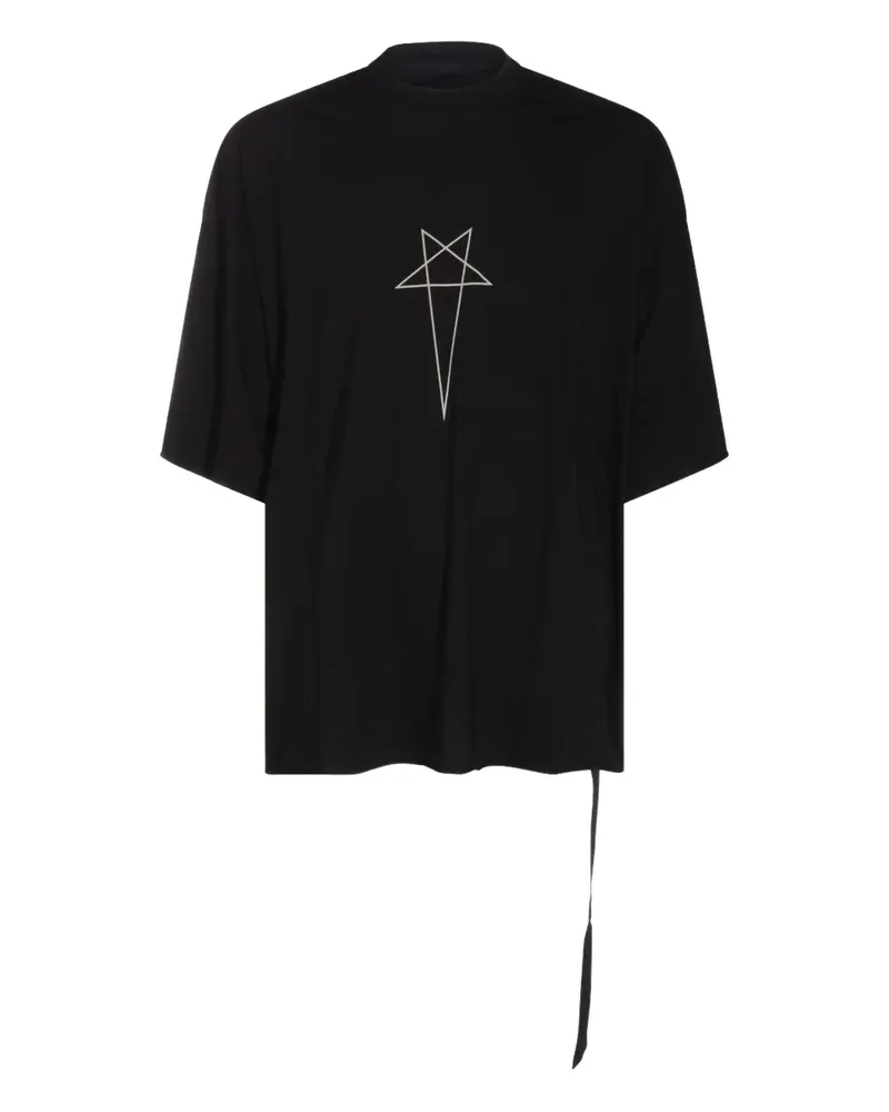 DRKSHDW by Rick Owens T-Shirt mit grafischem Print - Schwarz Schwarz