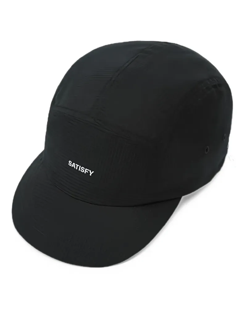Satisfy Rippy Air Trail cap - Schwarz Schwarz