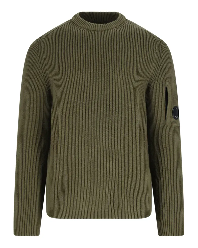 C.P. Company Gerippter Pullover - Grün Grün