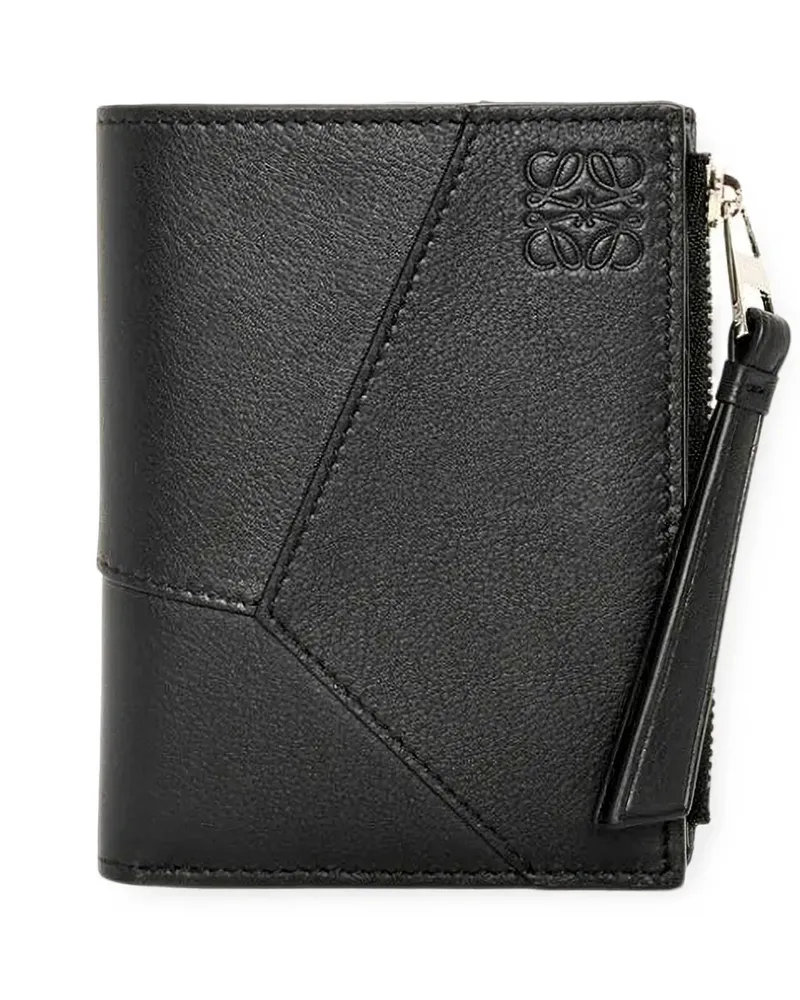 Loewe Puzzle Edge wallet - Schwarz Schwarz