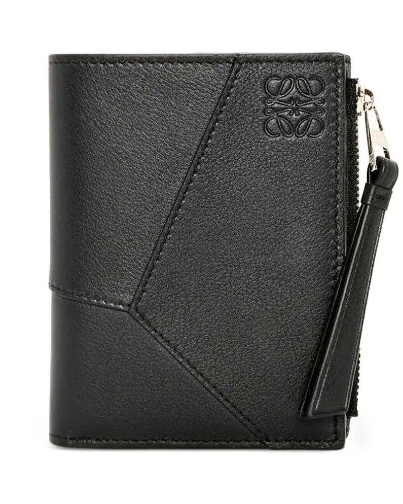 Loewe Puzzle Edge Portemonnaie - Schwarz Schwarz