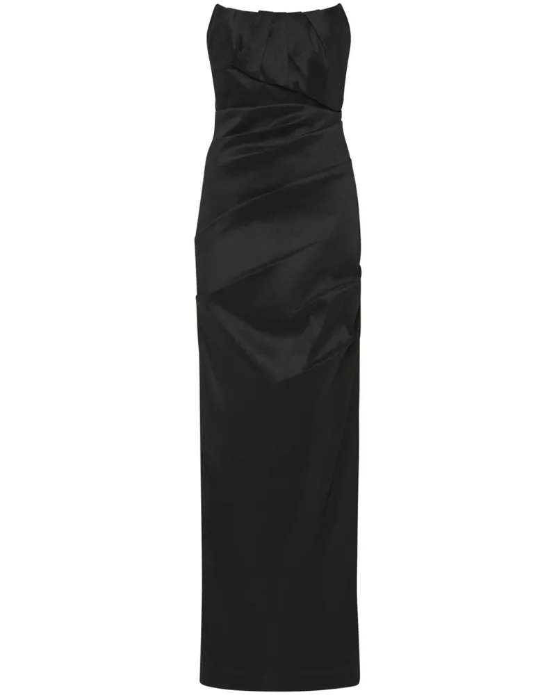 Rachel Gilbert Sienna Maxikleid - Schwarz Schwarz
