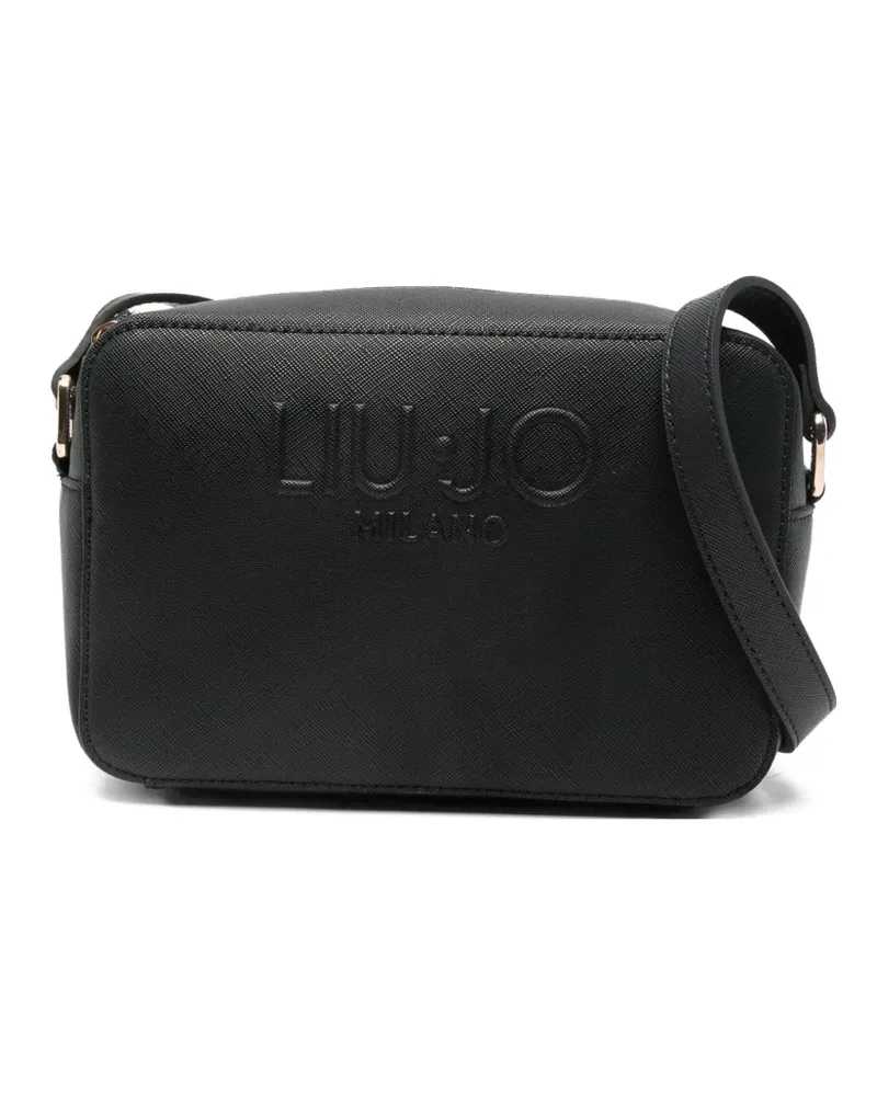 Liu Jo Umhängetasche mit Logo-Prägung - Schwarz Schwarz