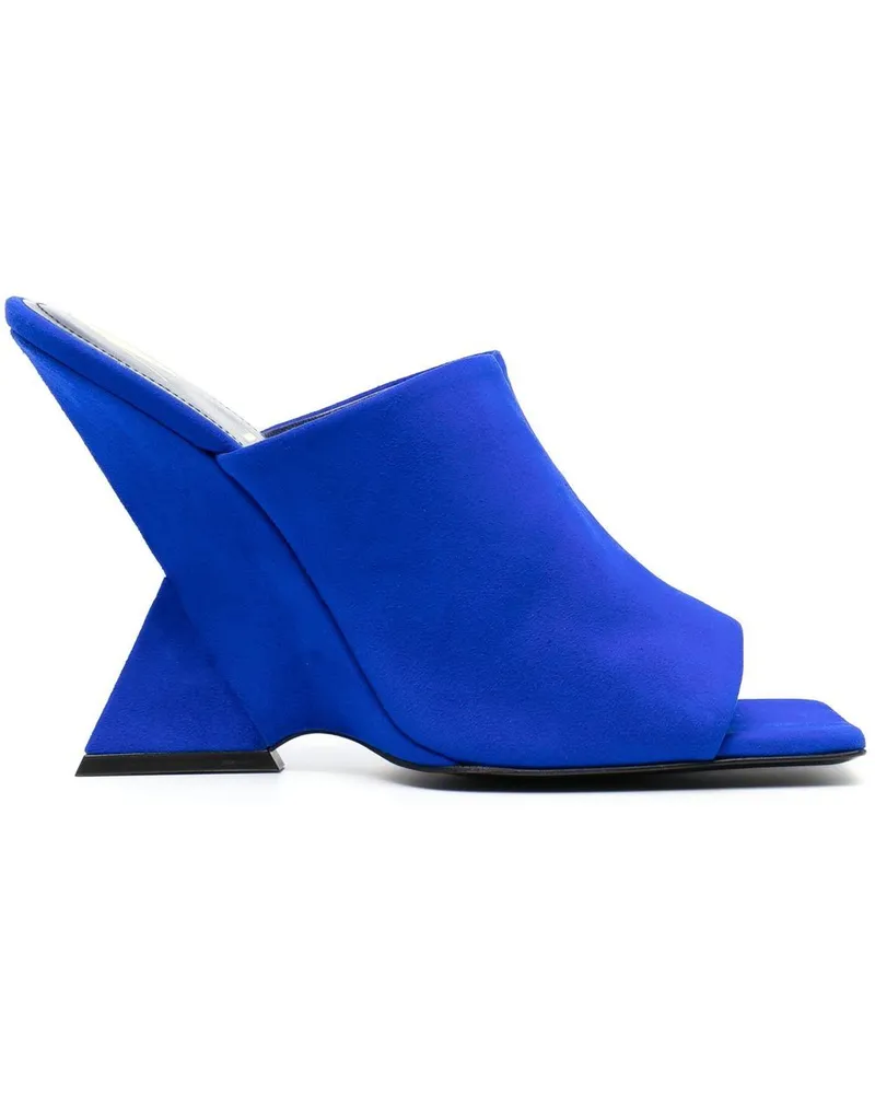 ATTICO Cheope Mules 105mm - Blau Blau