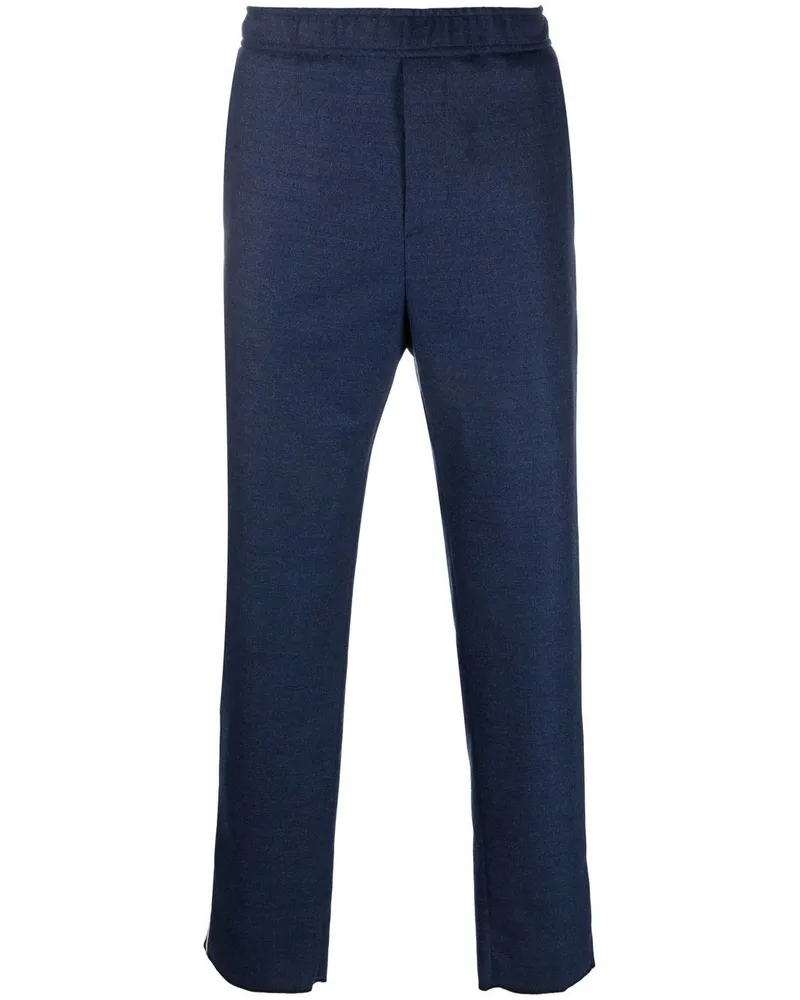 Etro Hose mit Logo-Streifen - Blau Blau