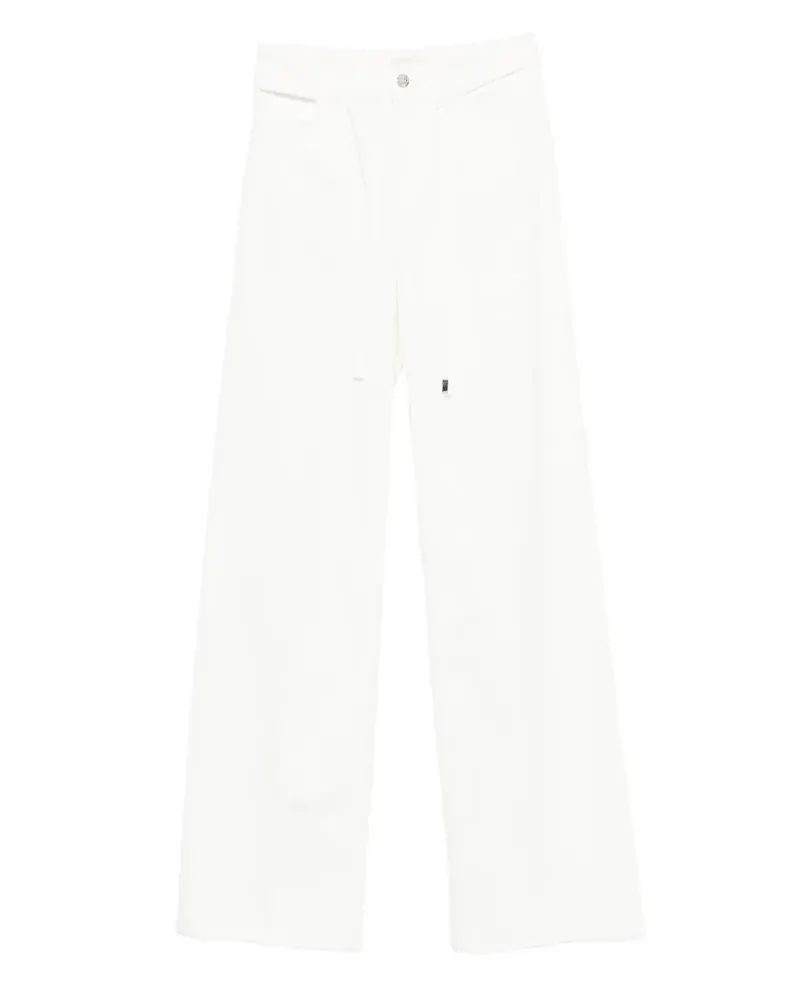 Liu Jo drawstring-fastening jeans - Weiß Weiß