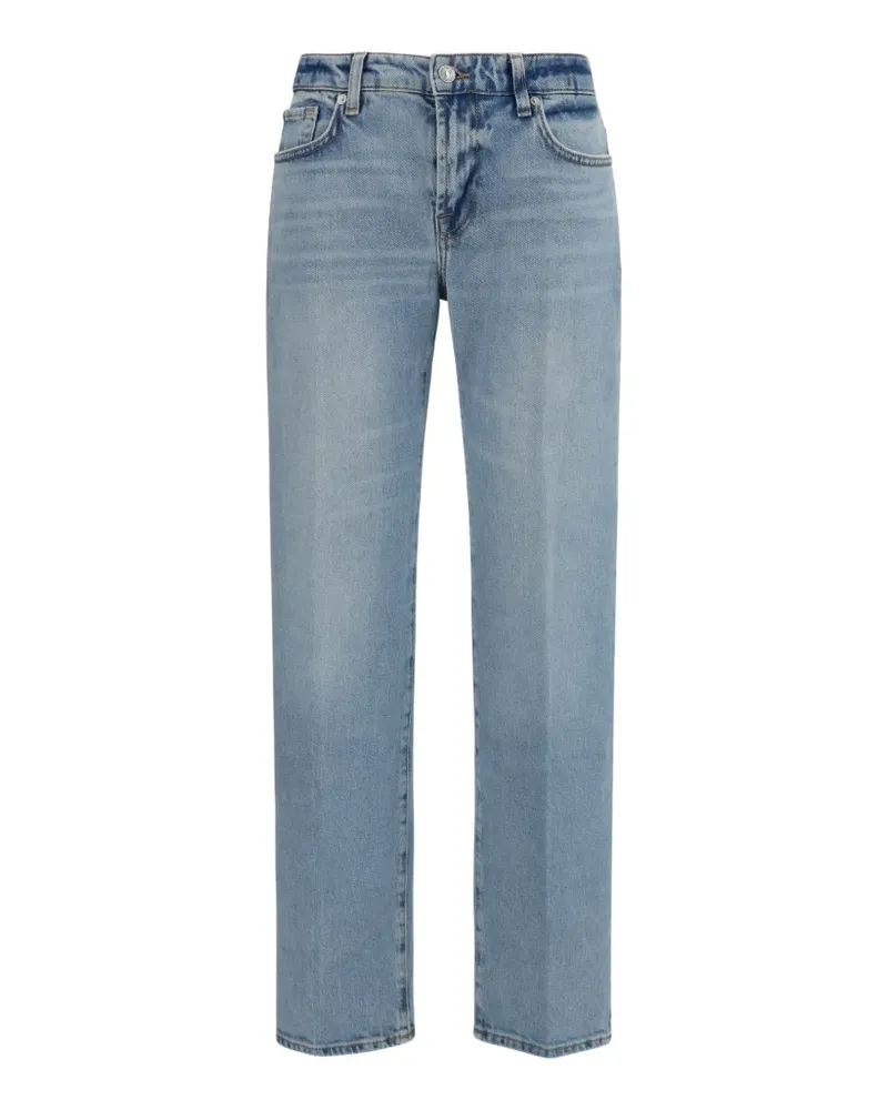 7 for all mankind Calie straight-leg jeans - Blau Blau
