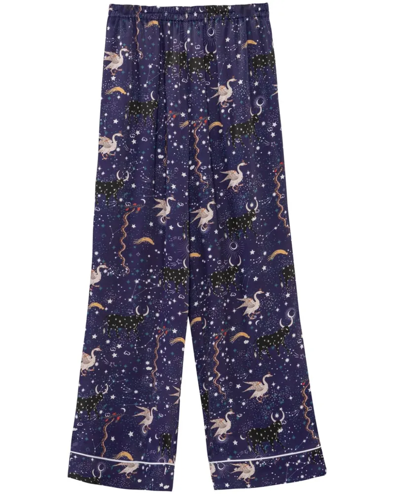 SLEEPER Pastelle Hose - Blau Blau