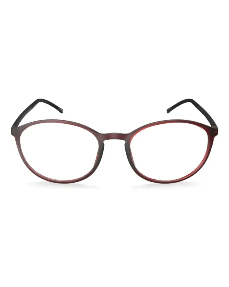 Silhouette round-frame glasses - Rot Rot